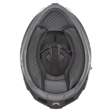 ZED K40 2026 integrál motoros bukósisak matt fekete / sötétszürke ECE 22.06 FogCity