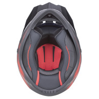 Kask cross enduro ZED XD1 szyba + blenda | czarny mat/ciemna zieleń