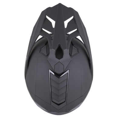 Kask cross enduro ZED XD1 szyba + blenda | czarny mat/ciemna zieleń