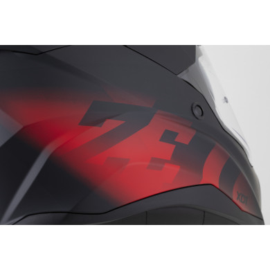 ZED XD1 Helmet Black Matt/Red – Adventure ECE 22.06, Visor, FogCity®