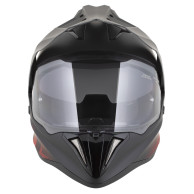 Helma ZED XD1 černá mat/červená – adventure ECE 22.06, blenda, FogCity®
