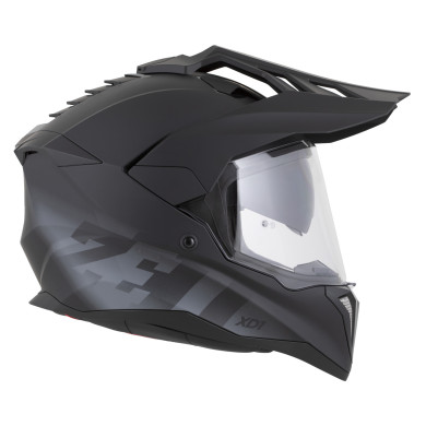 Helma ZED XD1 černá mat – adventure ECE 22.06, blenda, FogCity®