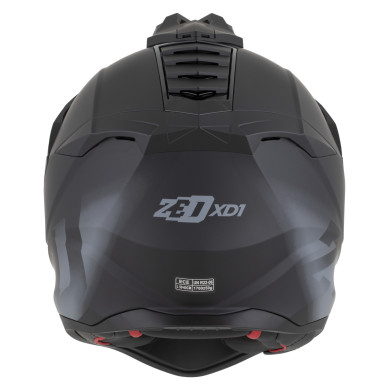 Helma ZED XD1 černá mat – adventure ECE 22.06, blenda, FogCity®