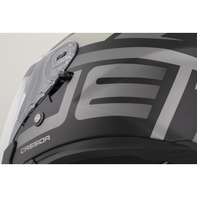 Cassida Jet Tech 2.0 open face helmet with visor and antifog | ECE 22.06 | 1450g