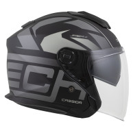 Cassida Jet Tech 2.0 offener Helm mit Visier und Antifog | ECE 22.06 | 1450g