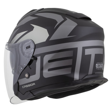Kask otwarty Cassida Jet Tech 2 z blendą i antifog | ECE 22.06 | 1450g