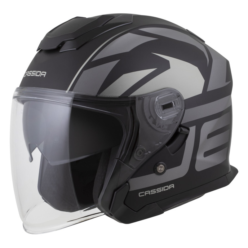 Cassida Jet Tech 2.0 offener Helm mit Visier und Antifog | ECE 22.06 | 1450g