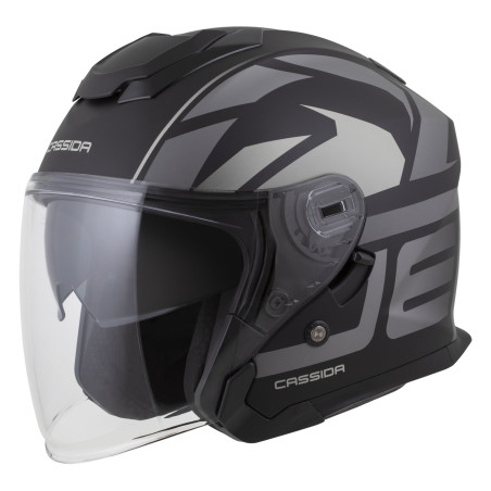 Kask otwarty Cassida Jet Tech 2 z blendą i antifog | ECE 22.06 | 1450g
