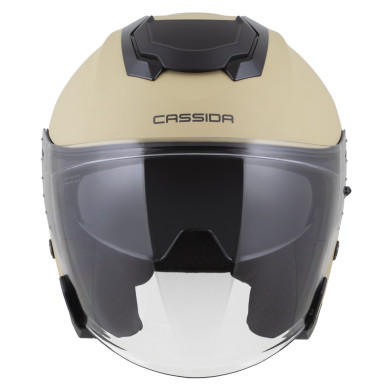 Cassida Jet Tech 2.0 open face helmet with visor and antifog | ECE 22.06 | 1450g