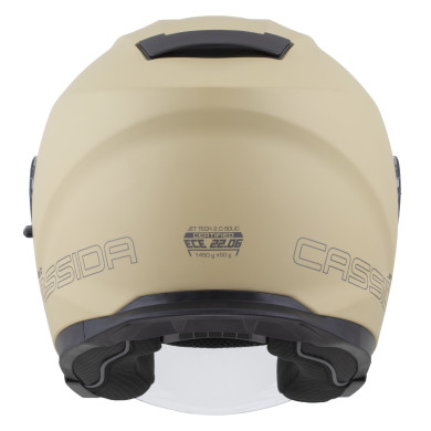 Cassida Jet Tech 2.0 open face helmet with visor and antifog | ECE 22.06 | 1450g
