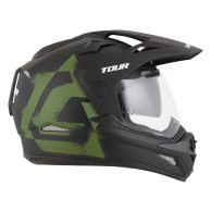Cassida Tour 2.0 - Motorradhelm mit Blende, 2 Visiere, Pinlock, ECE 22.06