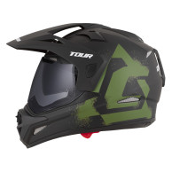 Cassida Tour 2.0 - motoros sisak dupla védőüveggel Pinlock ECE 22.06