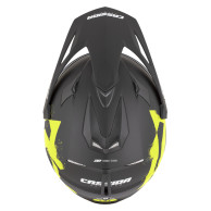 Cassida Tour 2.0 - motocyklová přilba s blendou a 2 skly Pinlock ECE 22.06