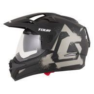 Cassida Tour 2.0 - Motorradhelm mit Blende, 2 Visiere, Pinlock, ECE 22.06