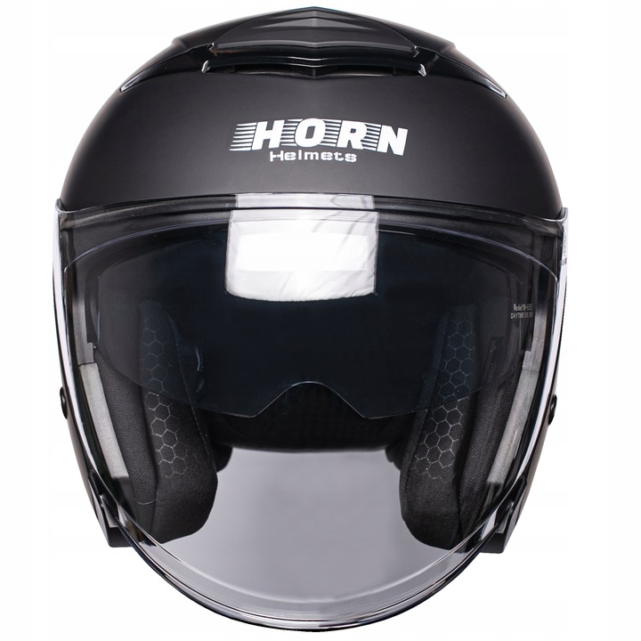 Kask-motocyklowy-otwarty-Horn-XS-5354-mat-blenda-ECE-22-06-pod-interkom-Cechy-wizjera-wzmocniona-odpornosc-na-zarysowania-zintegrowana-blenda-przeciwsloneczna.jpg